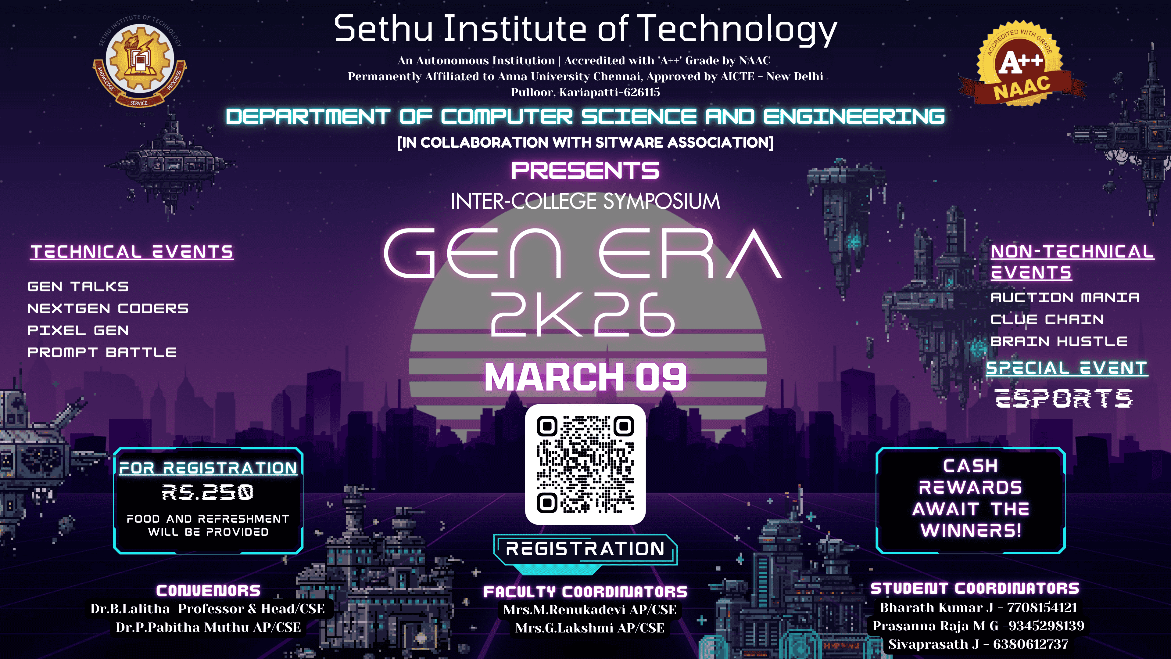 Gen Era 2K26, Sethu Institute of Technology Kariapatti