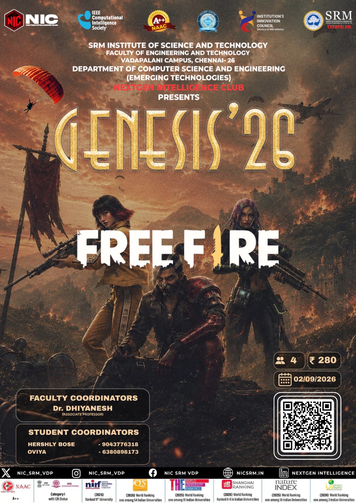 GENESIS'26 / Free Fire