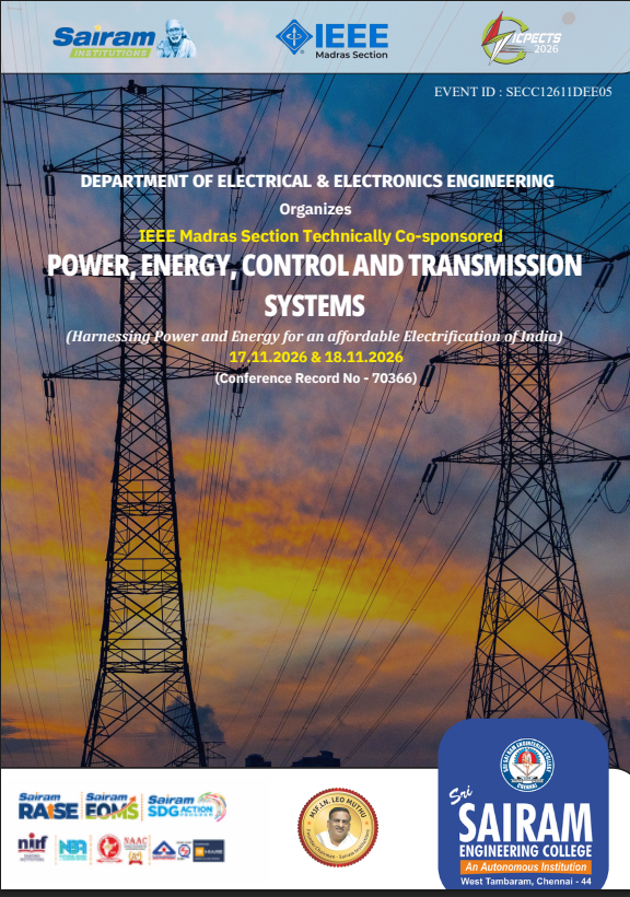 International Conference on Power, Energy, Control and Transmission Systems ICPECTS 2026