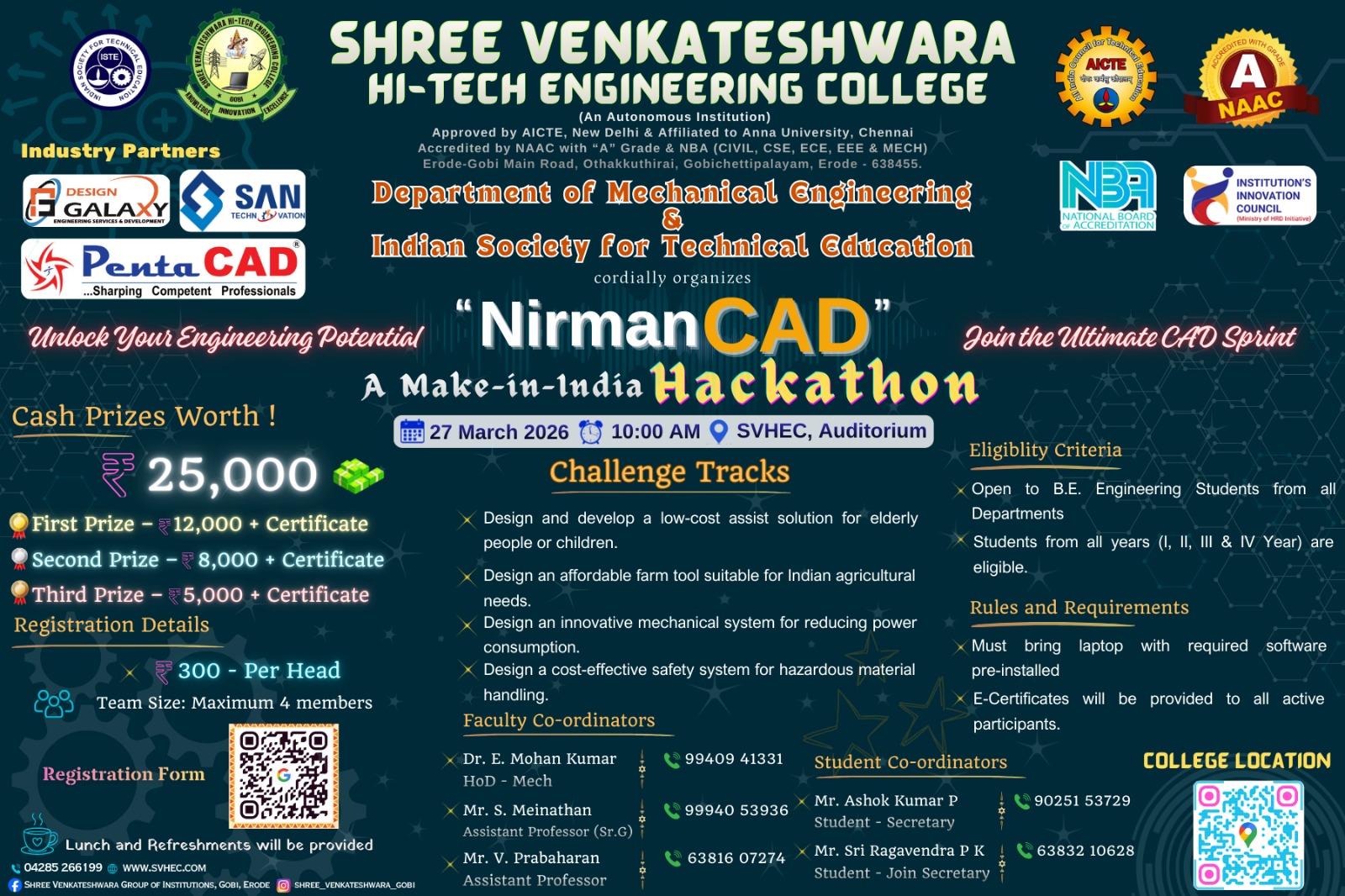 Nirman CAD - A Make in India Hackathon 2026