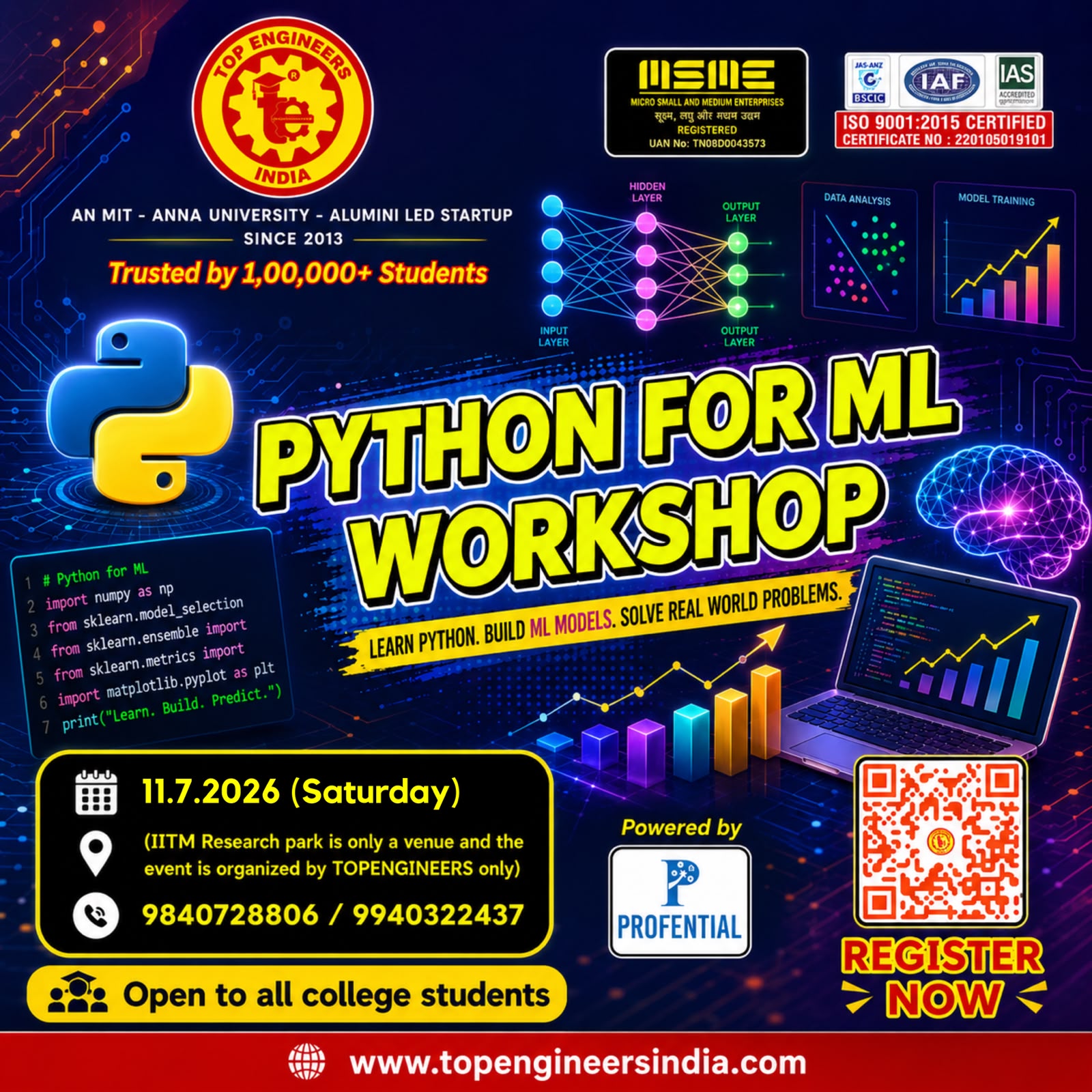 Python for Machine Learning Workshop 2026