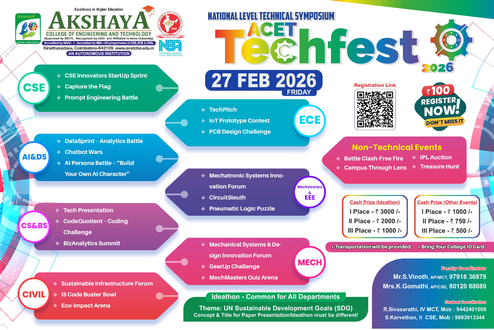 Top College Events in Coimbatore 2026 | Tech Fests, Cultural Events ...