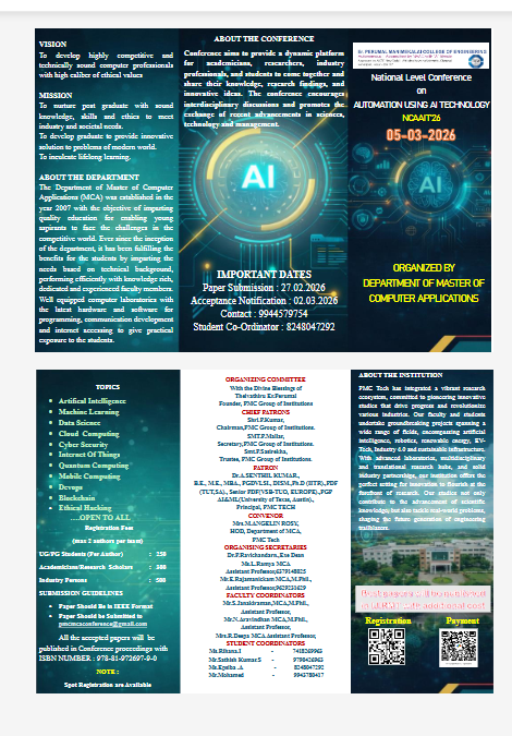 Technical conference on Automation using AI technology 2026 Poster