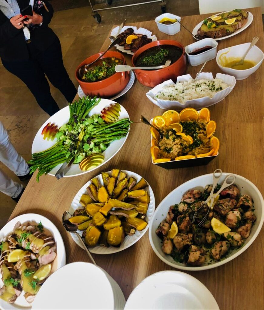 Snapshot of the ‘Awadhi’ cuisine prepared by the VMSIIHE students for the Lunch with the Portugal Ambassador