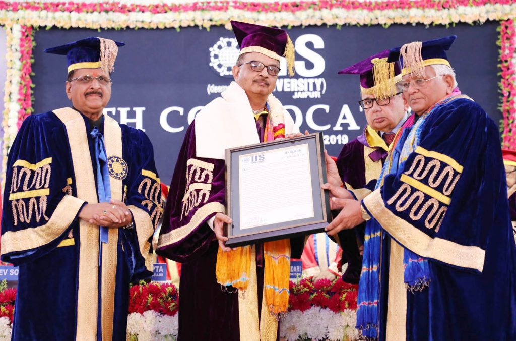Doctor of Science (D.Sc.) Honoris Causa conferred upon Dr. Vikram Shah