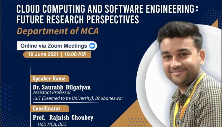 KIIT Faculty Invited As Expert Speaker For Webinar Under “BGI Talks”