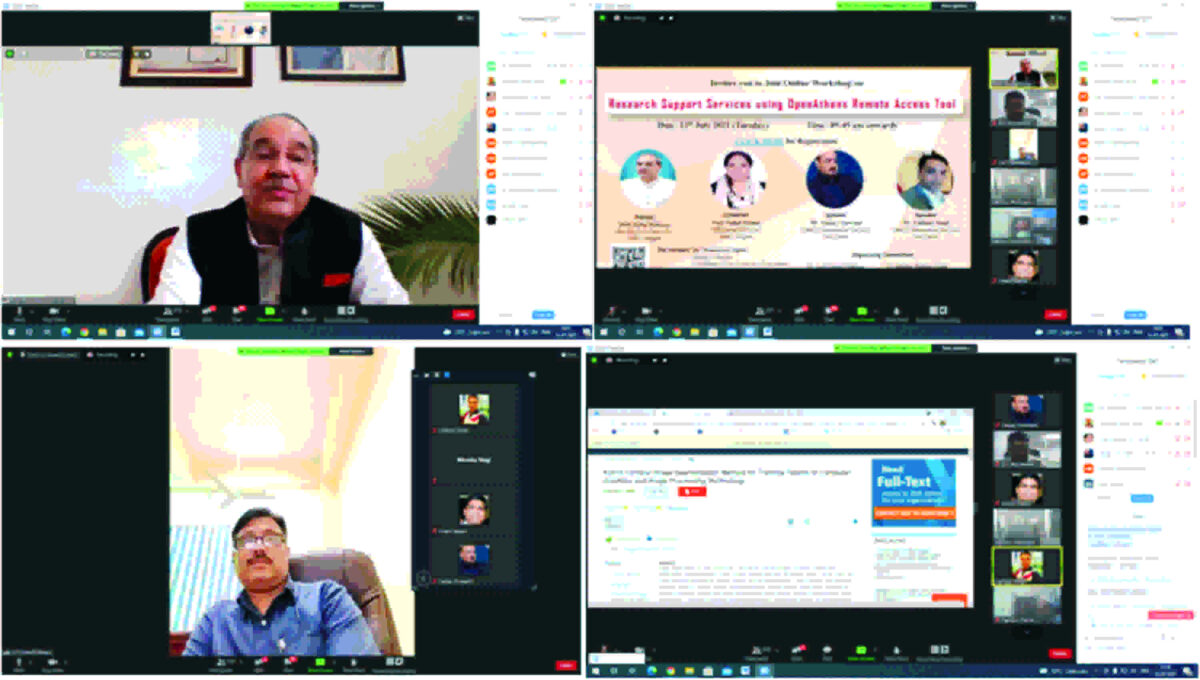Workshop On ‘Research Support Services Using Openathens Remote Access Tool’
