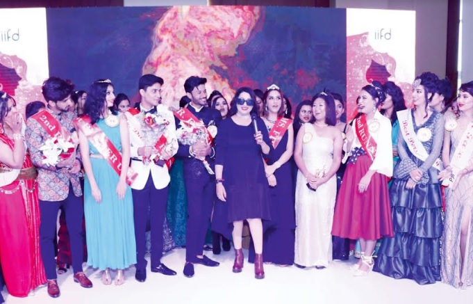 RJ Meenakshi at IIFD Annual Showcase Event