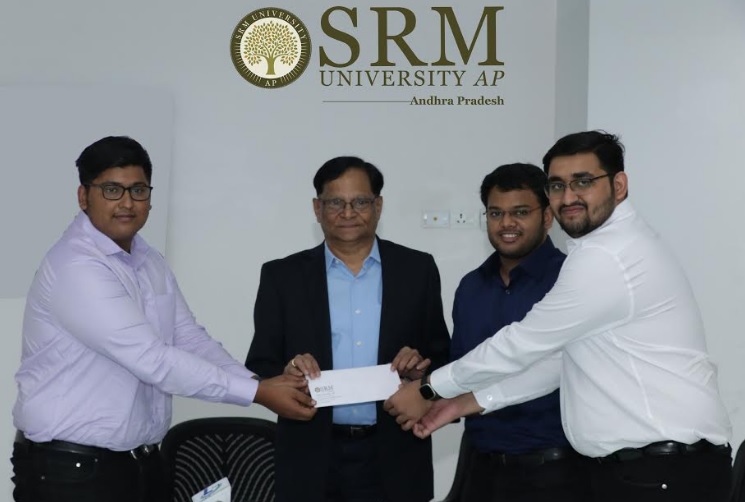 Maiden Batch of SRM AP Students Create Record with Incredible Startup