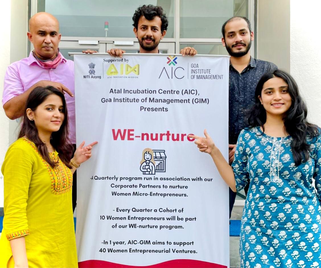 AIC-GIM begins its first cohort of 10 women entrepreneurs within the We - nurture programme