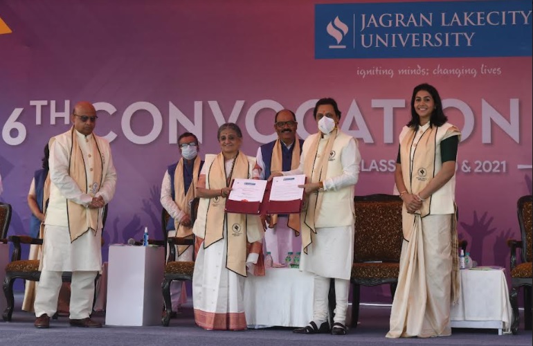 6th Convocation Ceremony of Jagran Lakecity University - IndCareer News
