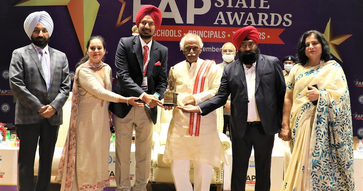 569 Schools and 132 Principals honored during first FAP State Awards 2021 at Chandigarh University