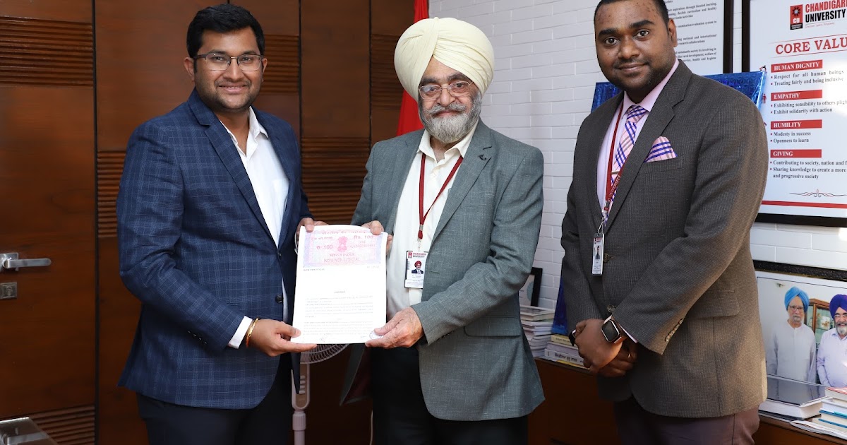 Chandigarh University signs MoU with Zell Education