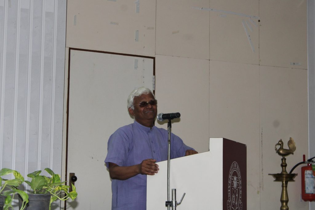 The need of the hour is Multi-disciplinary Research for Ecological Development  -Dr. Khadar Vali |