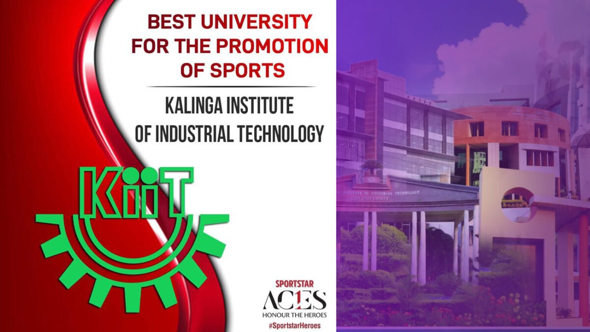 ‘Sportstar Aces Award 2022’ to KIIT University Adjudged Best University for Promotion of Sports