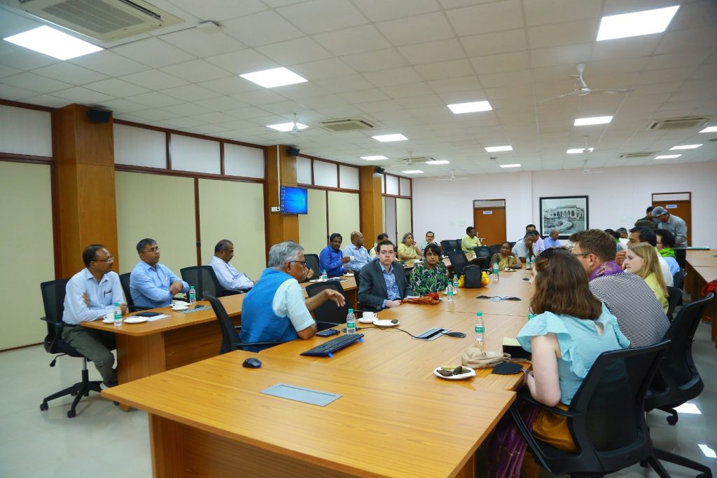 United States Congressional delegation visit the University |