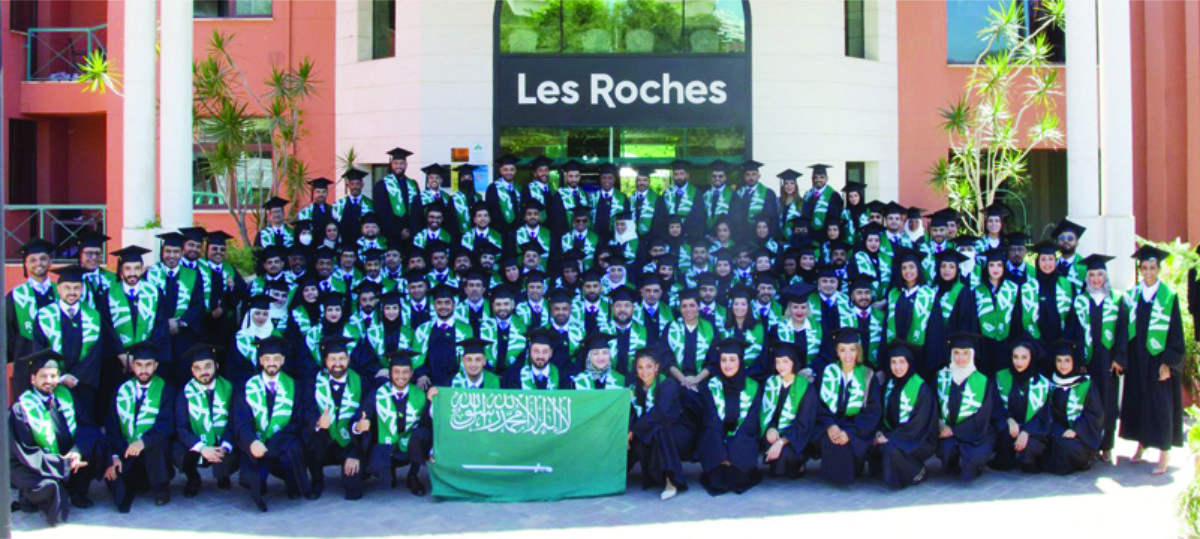Nearly 200 Saudis graduate from Spain’s prestigious Les Roches institute