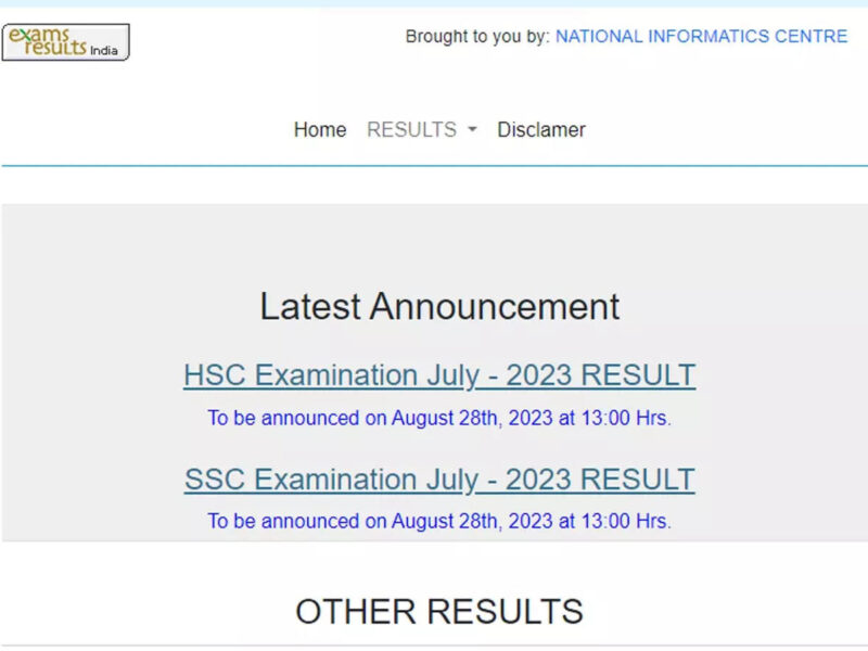 Maharashtra SSC & HSC July Result 2023 announced @ mahresult.nic.in; Direct link here
