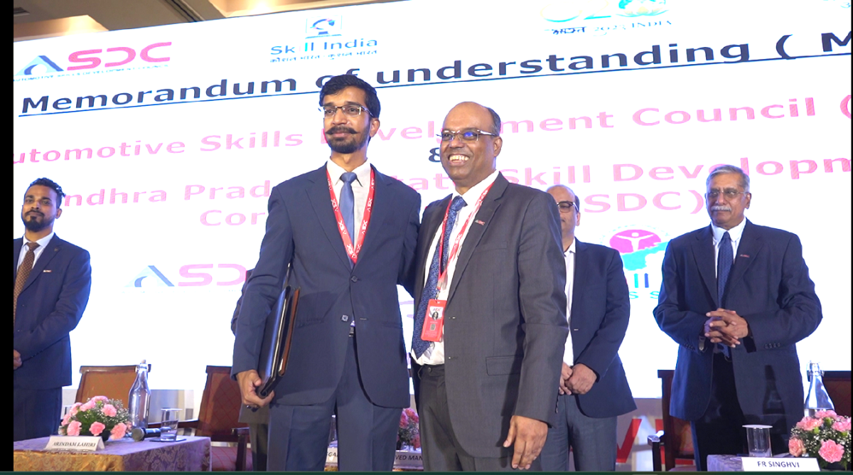 ASDC and Andhra Pradesh SSDC Collaborate for placement-oriented skill training