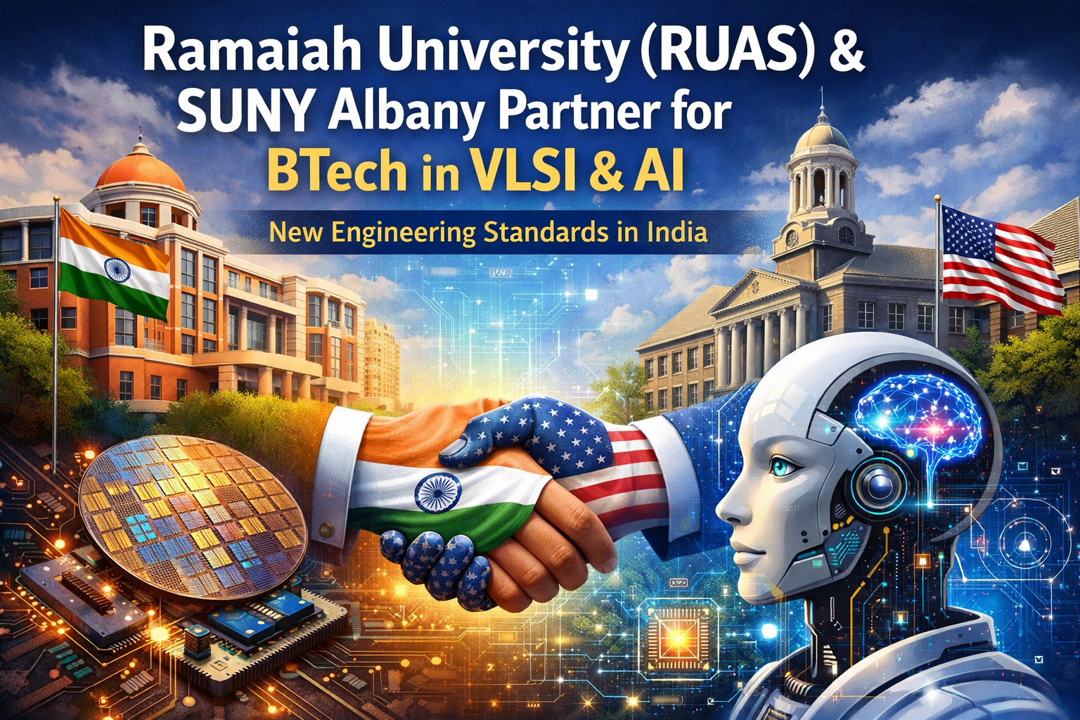 Ramaiah University (RUAS) & SUNY Albany Partner for BTech in VLSI & AI