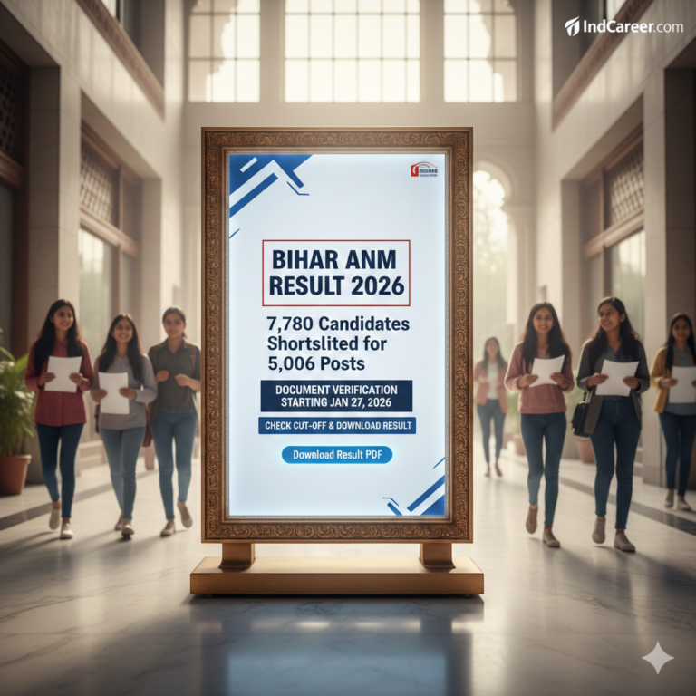 Bihar ANM Result 2026 Released