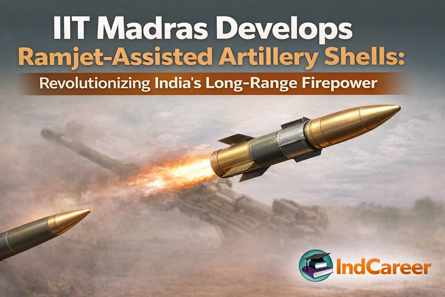 IIT Madras Develops Ramjet-Assisted Artillery Shells