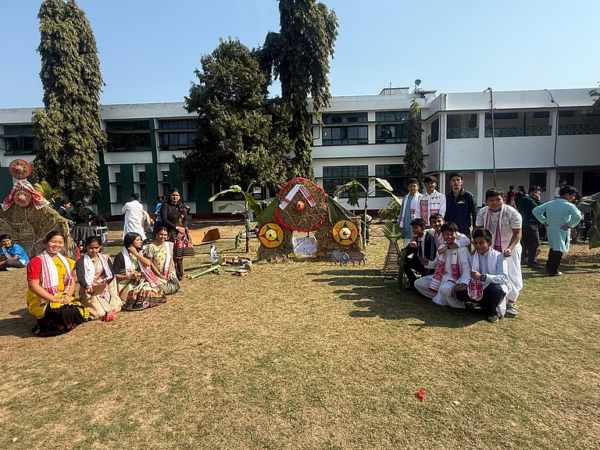DPS Duliajan Bhogali Bihu 2026: Students Revive Traditions with Bhela Ghar & Folk Games