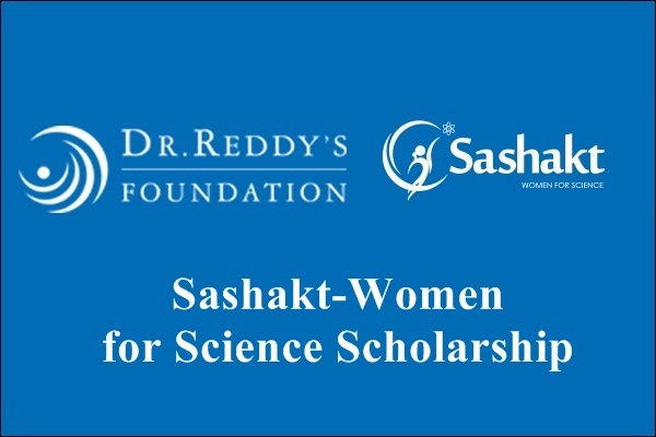 Dr Reddys Foundation Sashakt Scholarship