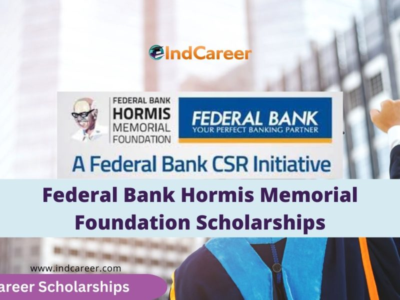 Federal Bank Hormis Memorial Foundation Scholarships