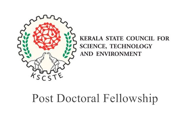 KSCSTE Post Doctoral Fellowship , Application
