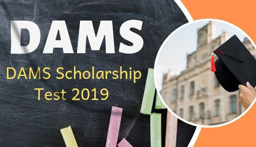 DAMS Scholarship Test 2019