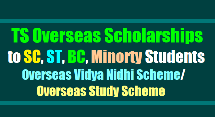 Scheme of Overseas Scholarships for SC/ST