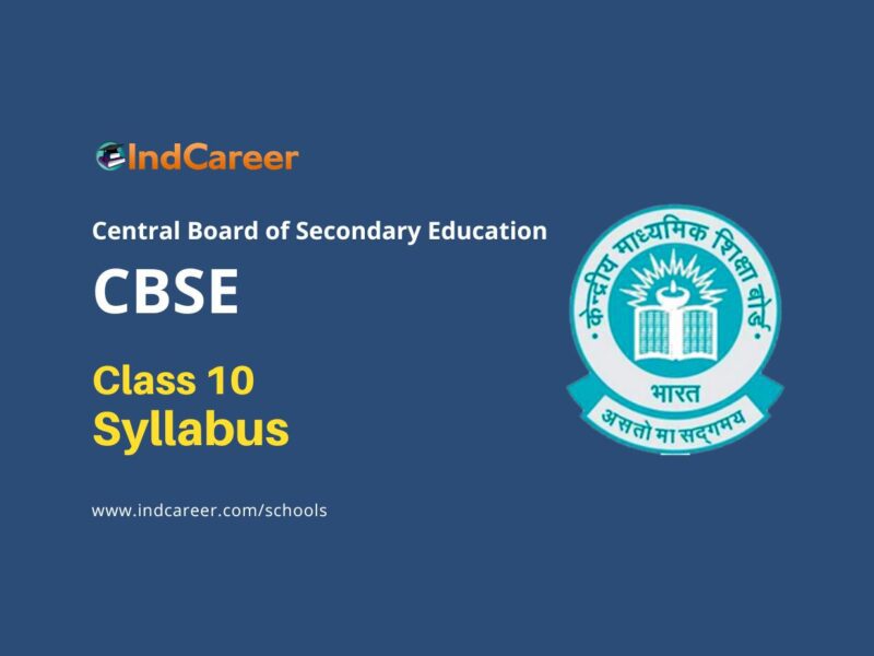 CBSE Class 10 Syllabus