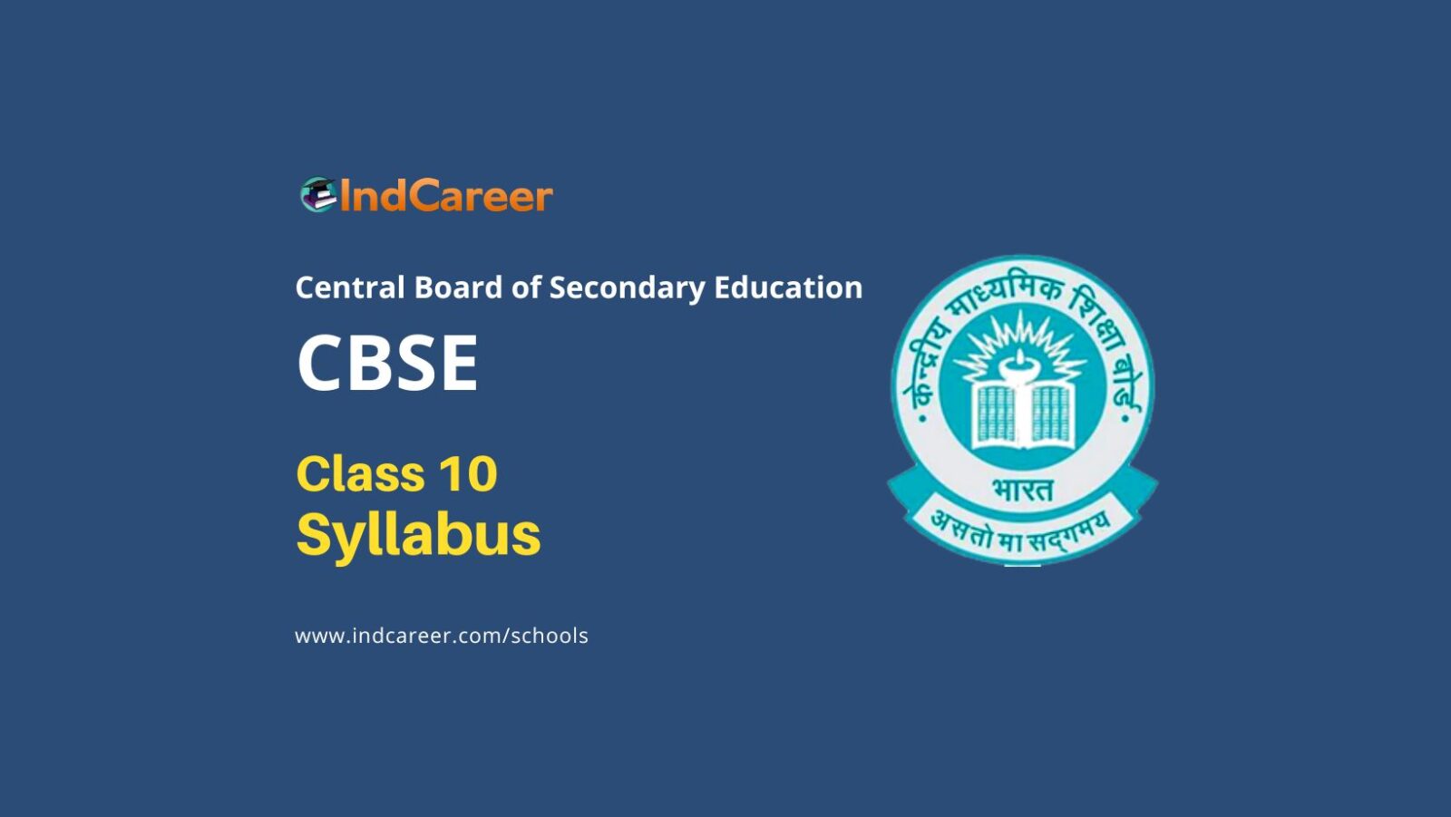 CBSE Class 10 Syllabus