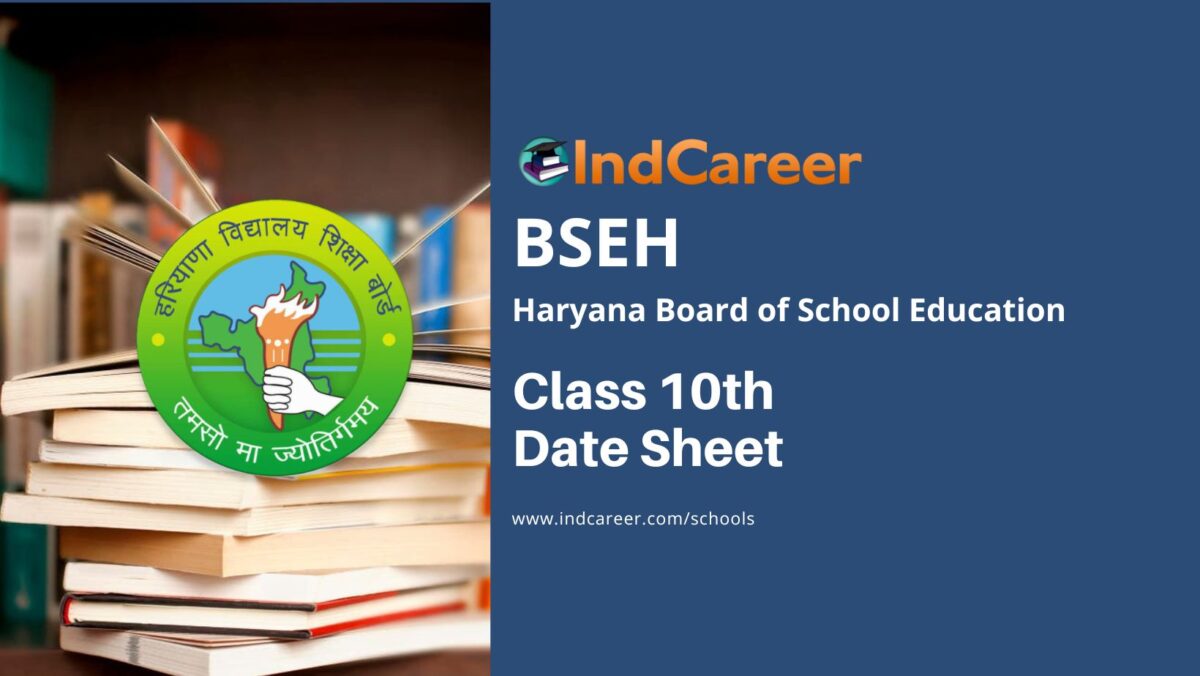 HBSE 10th Date Sheet 2023 (out)