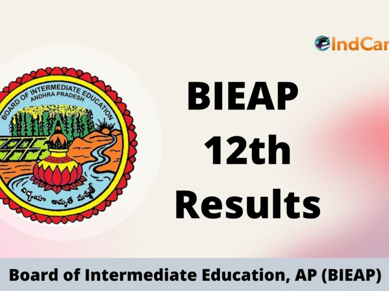 BIEAP: AP Intermediate Results, Andhra Pradesh Board 12th Results