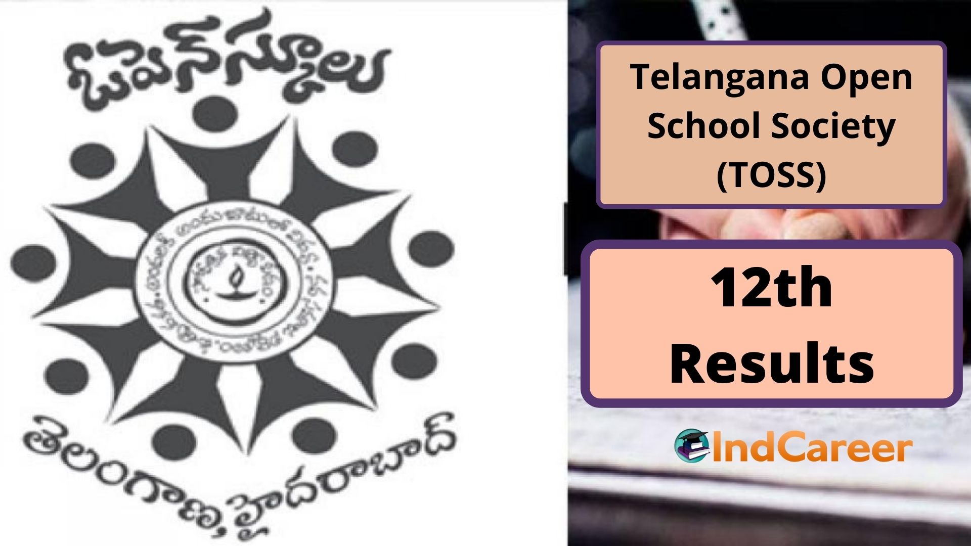 TOSS Inter Results, Telangana Open 12th Results