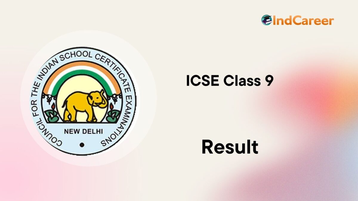 ICSE Class 9 Result 2020