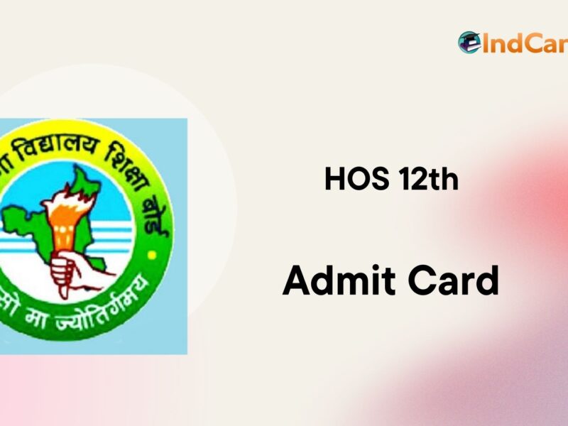 HOS 12th Admit Card