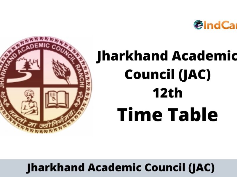 JAC 12th Exam Date
