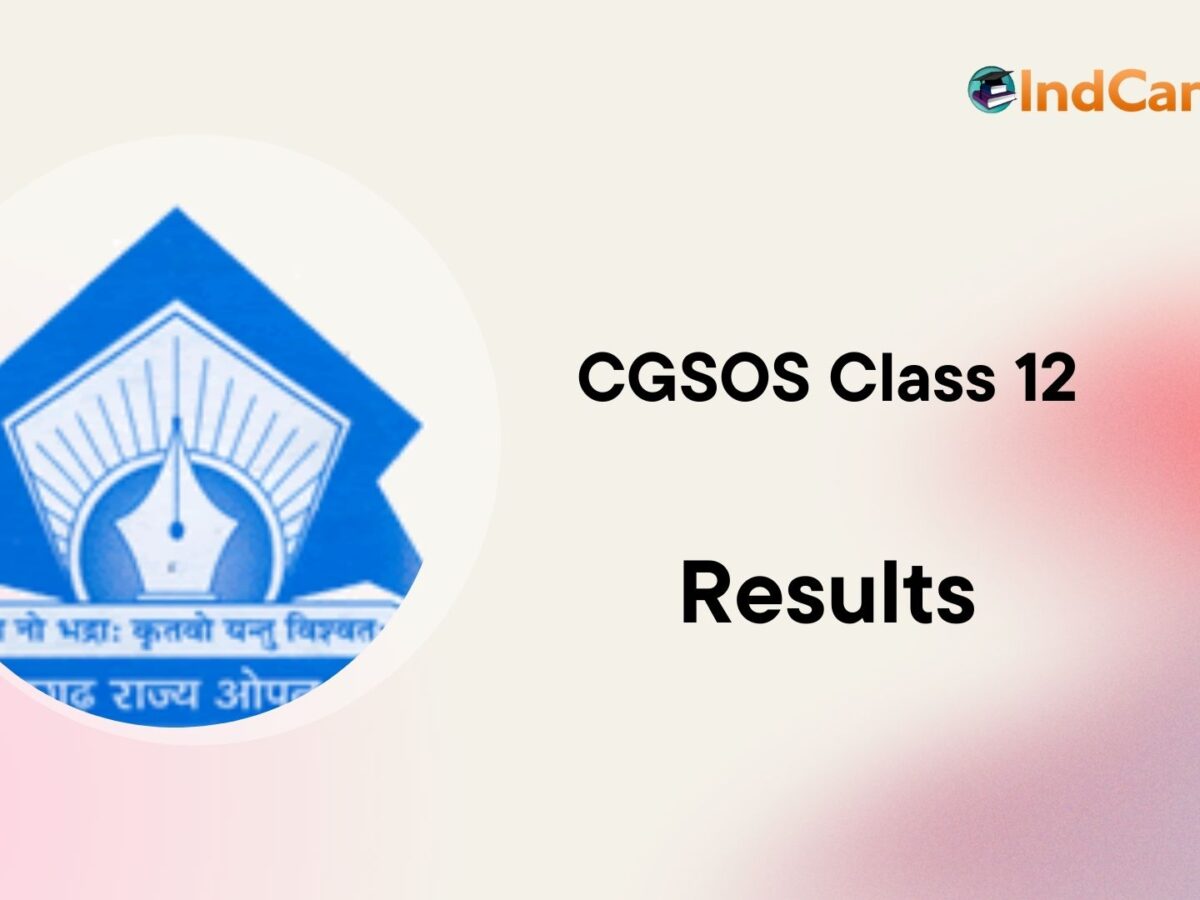 CG Open School 12th Result