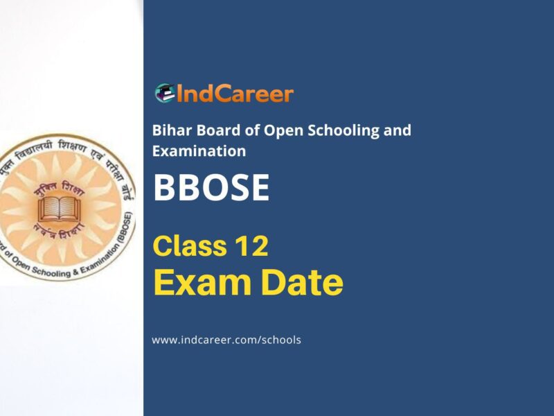 BBOSE 12th Exam Date: Check Bihar Open School Class 12 Exam Date