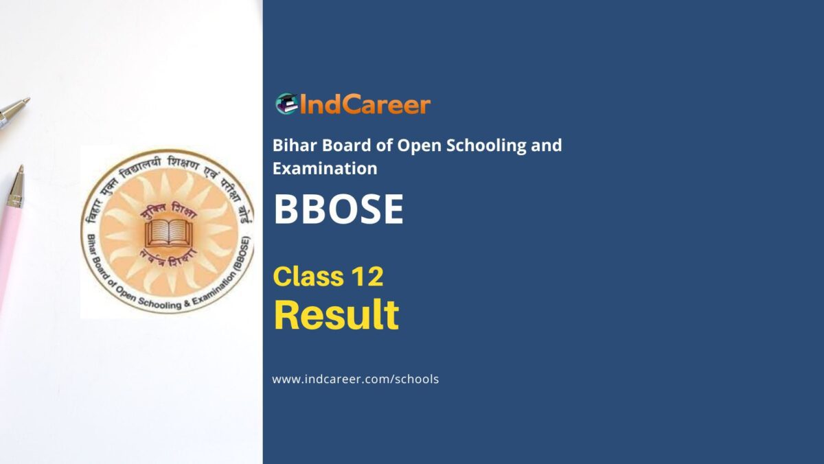 BBOSE Class 12 Result: Check Open School 12th Result