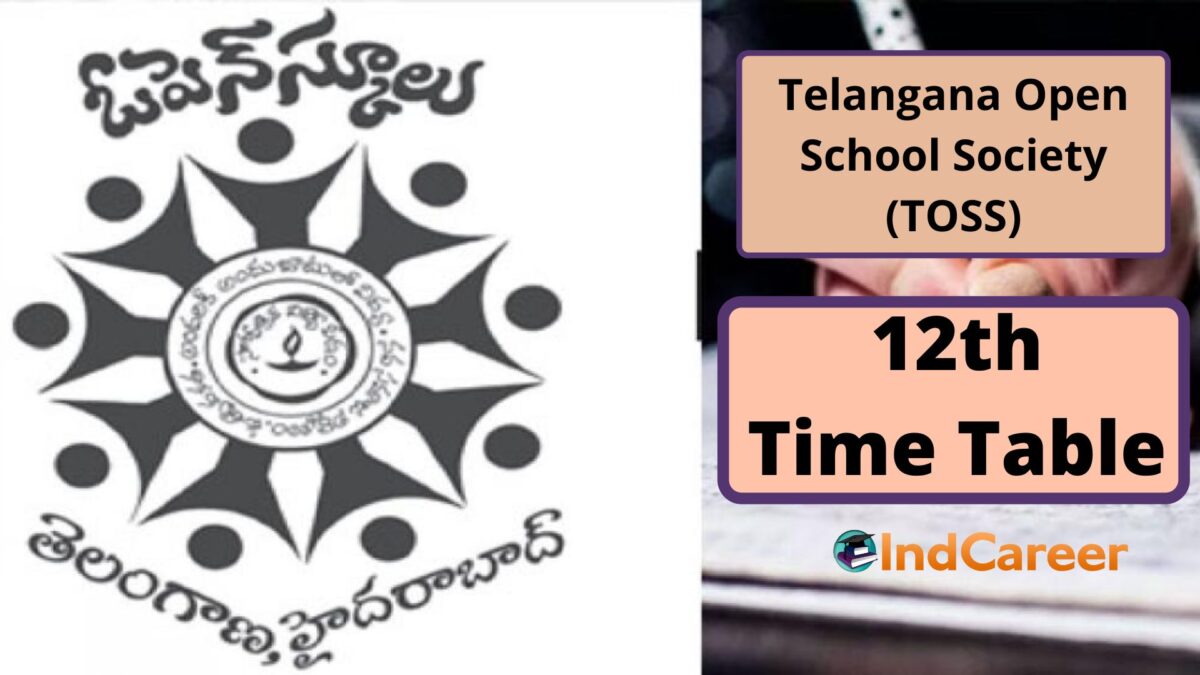 TOSS Intermediate Exam Time Table
