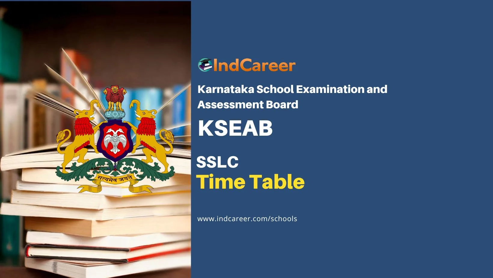 Karnataka SSLC Time Table