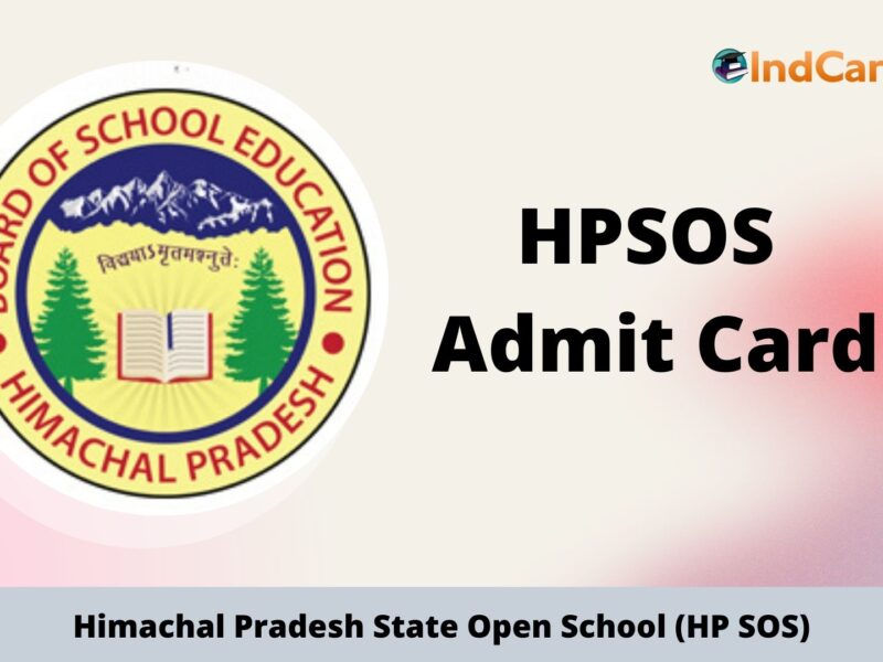 HP SOS Admit Card