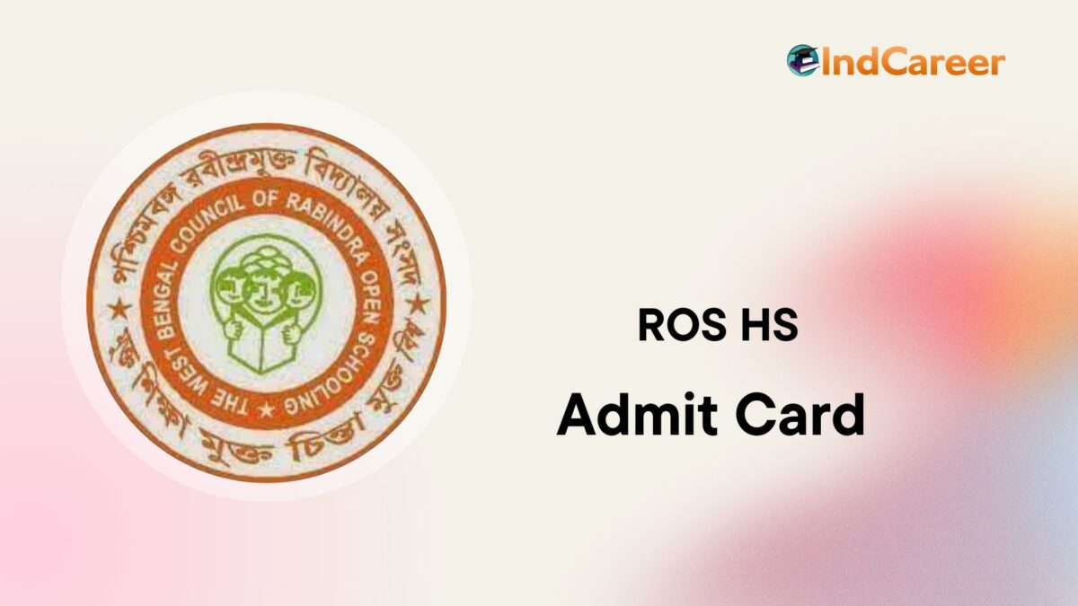 Rabindra Open Schooling HS Admit Card