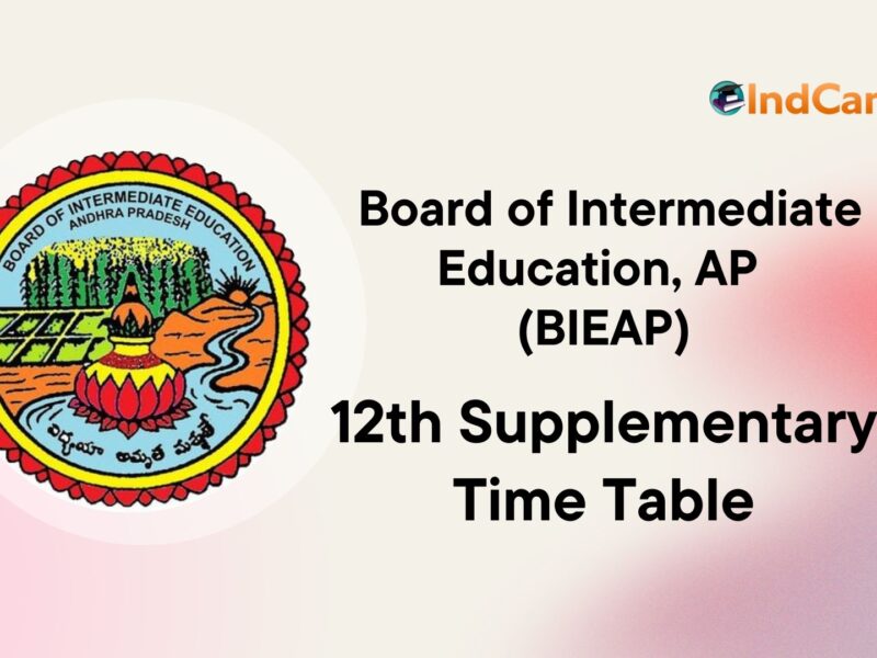 AP Intermediate Supplementary Time Table