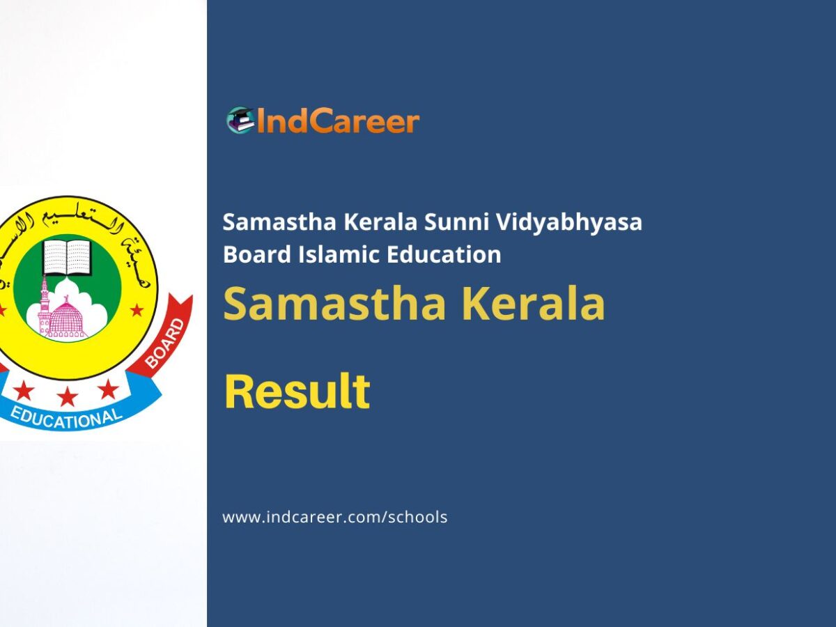 Kerala Samastha Pothu Pareeksha Result: Check at samastha.in