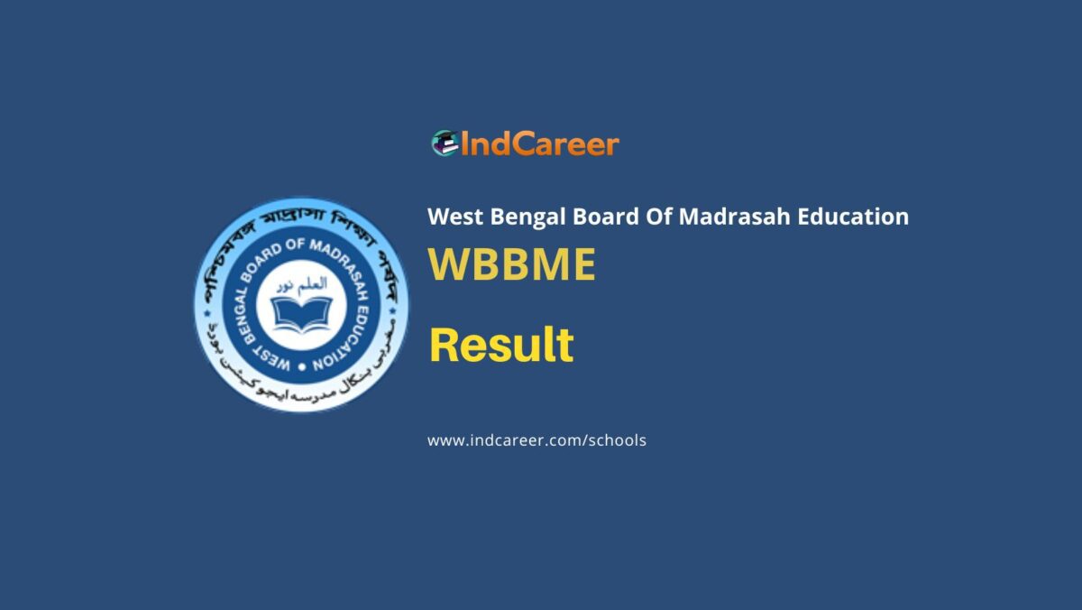 WB Madrasah Result: Check High Madrasah, Alim, Fazil Results at wbbme.org